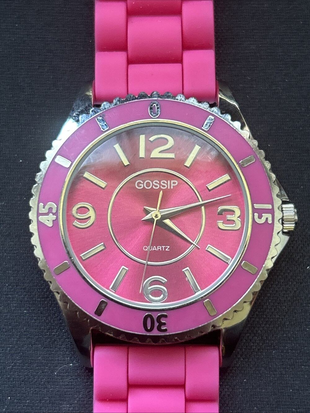 Gossip Pink Dial And Band Women’s Quartz Watch